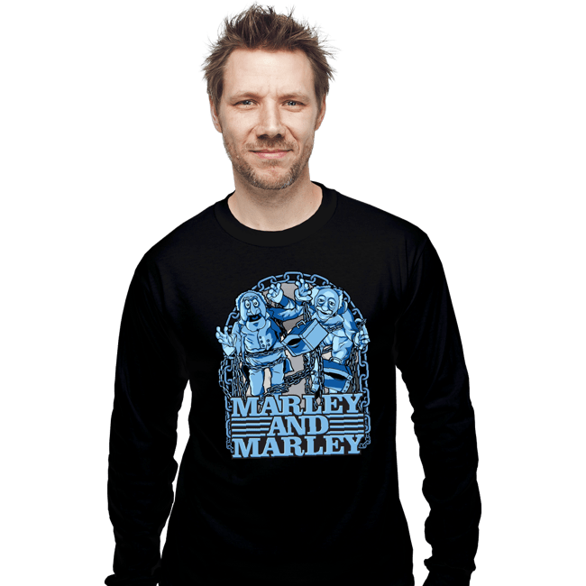 Daily_Deal_Shirts Long Sleeve Shirts, Unisex / Small / Black Marley And Marley