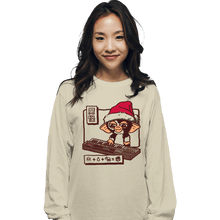 Load image into Gallery viewer, Secret_Shirts Long Sleeve Shirts, Unisex / Small / Natural Mogwai&#39;s Song
