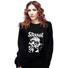 Load image into Gallery viewer, Shirts Long Sleeve Shirts, Unisex / Small / Black Something Strange
