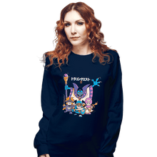 Load image into Gallery viewer, Secret_Shirts Long Sleeve Shirts, Unisex / Small / Navy Dragon Team
