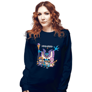 Secret_Shirts Long Sleeve Shirts, Unisex / Small / Navy Dragon Team