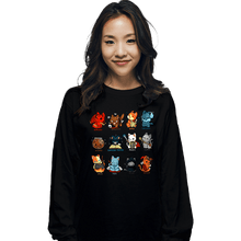 Load image into Gallery viewer, Daily_Deal_Shirts Long Sleeve Shirts, Unisex / Small / Black Cat Roleplay
