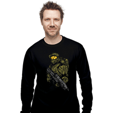 Load image into Gallery viewer, Shirts Long Sleeve Shirts, Unisex / Small / Black Master Chief
