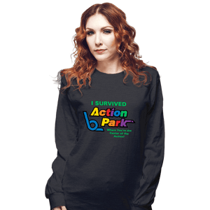 Secret_Shirts Long Sleeve Shirts, Unisex / Small / Dark Heather Action Park