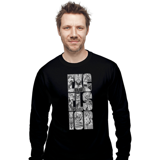 Shirts Long Sleeve Shirts, Unisex / Small / Black Excelsior