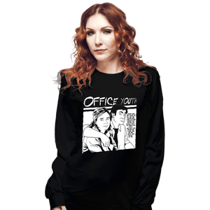 Shirts Long Sleeve Shirts, Unisex / Small / Black Office Youth