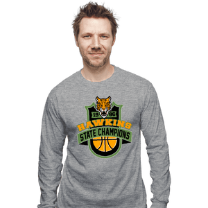 Secret_Shirts Long Sleeve Shirts, Unisex / Small / Sports Grey Hawkins 86