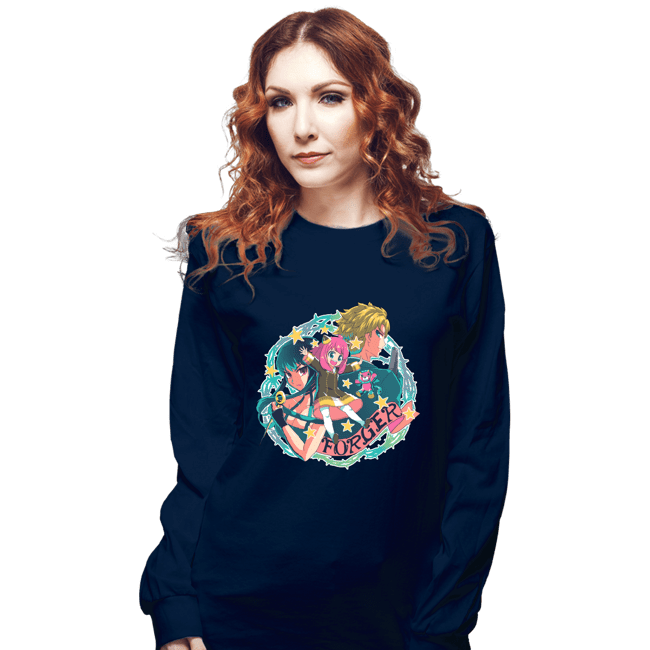 Secret_Shirts Long Sleeve Shirts, Unisex / Small / Navy Real Family