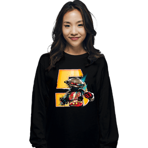 Shirts Long Sleeve Shirts, Unisex / Small / Black Ay Yi Yi Yi