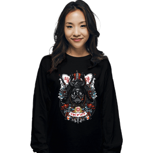 Shirts Long Sleeve Shirts, Unisex / Small / Black Dark Lord Samurai