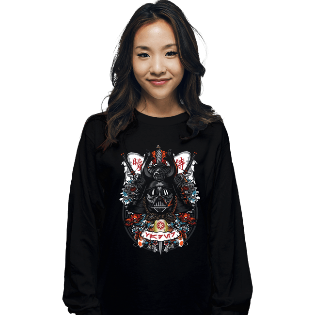 Shirts Long Sleeve Shirts, Unisex / Small / Black Dark Lord Samurai