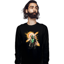 Load image into Gallery viewer, Shirts Long Sleeve Shirts, Unisex / Small / Black Boba Rises
