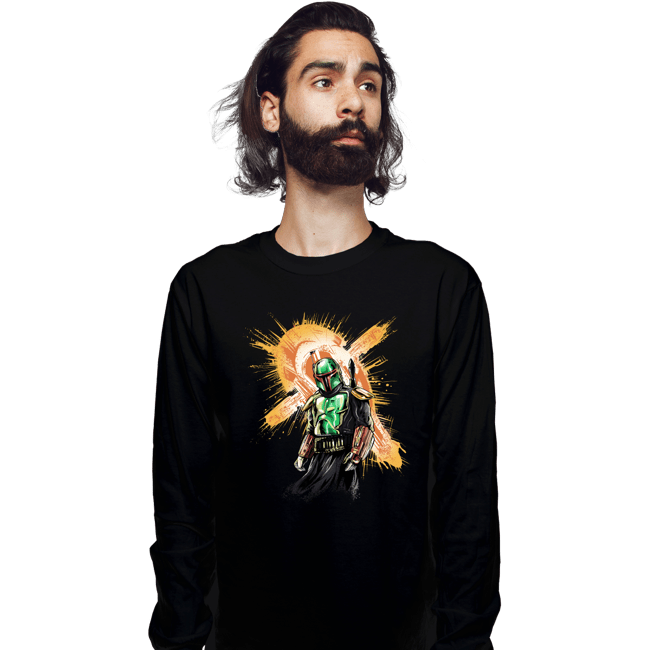 Shirts Long Sleeve Shirts, Unisex / Small / Black Boba Rises