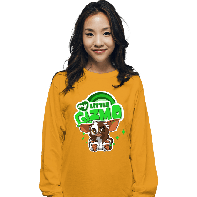 Secret_Shirts Long Sleeve Shirts, Unisex / Small / Gold Little Gizmo!