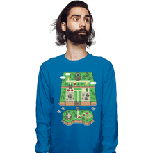 Load image into Gallery viewer, Shirts Long Sleeve Shirts, Unisex / Small / Sapphire Super Console World
