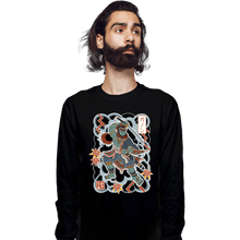 Load image into Gallery viewer, Daily_Deal_Shirts Long Sleeve Shirts, Unisex / Small / Black Irezumi Ganon
