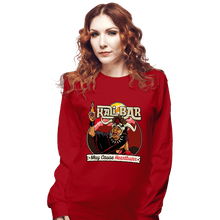 Load image into Gallery viewer, Secret_Shirts Long Sleeve Shirts, Unisex / Small / Red Kali Bar
