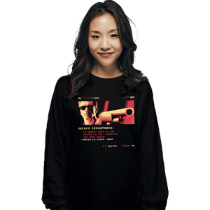 Shirts Long Sleeve Shirts, Unisex / Small / Black Hasta La Vista