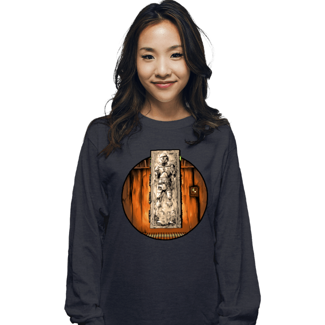 Shirts Long Sleeve Shirts, Unisex / Small / Dark Heather Hans Revenge