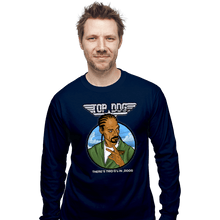 Load image into Gallery viewer, Daily_Deal_Shirts Long Sleeve Shirts, Unisex / Small / Navy Top Dogg
