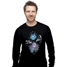 Load image into Gallery viewer, Shirts Long Sleeve Shirts, Unisex / Small / Black Look At The Stars
