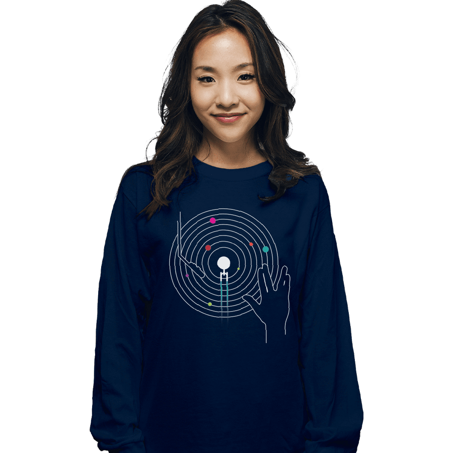 Shirts Long Sleeve Shirts, Unisex / Small / Navy Star Trek Vinyl
