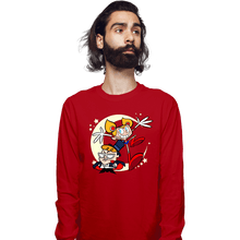 Load image into Gallery viewer, Daily_Deal_Shirts Long Sleeve Shirts, Unisex / Small / Red Sailor&#39;s Laboratory
