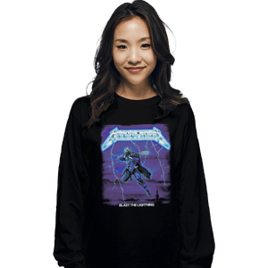 Shirts Long Sleeve Shirts, Unisex / Small / Black Blast The Lightning