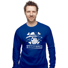 Load image into Gallery viewer, Shirts Long Sleeve Shirts, Unisex / Small / Royal Blue The Straw Hat Crew
