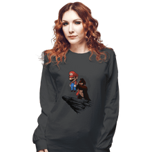 Load image into Gallery viewer, Shirts Long Sleeve Shirts, Unisex / Small / Charcoal Gaming King
