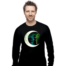 Load image into Gallery viewer, Daily_Deal_Shirts Long Sleeve Shirts, Unisex / Small / Black Snow Moon
