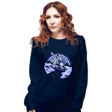 Load image into Gallery viewer, Daily_Deal_Shirts Long Sleeve Shirts, Unisex / Small / Navy Steven and Khonshu
