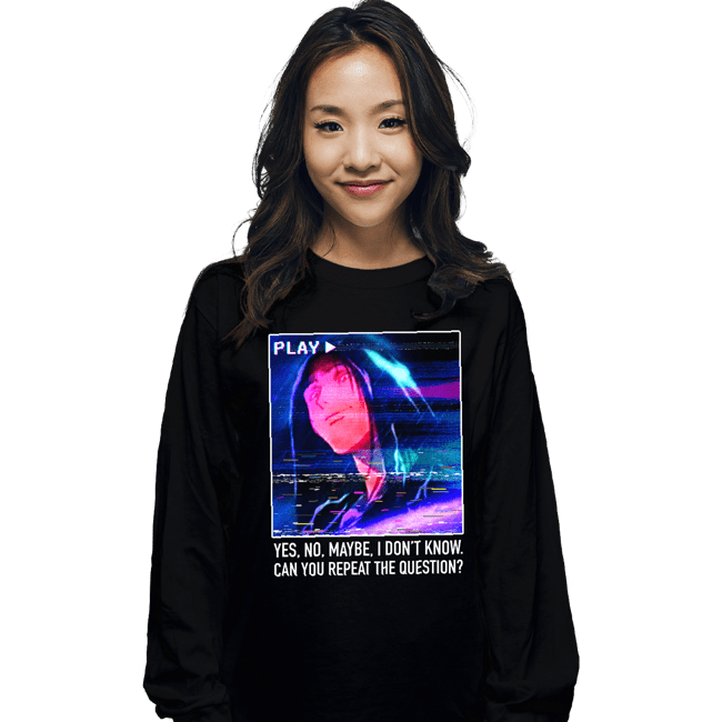 Secret_Shirts Long Sleeve Shirts, Unisex / Small / Black Life Is Unfair