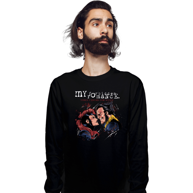 Secret_Shirts Long Sleeve Shirts, Unisex / Small / Black Forbidden Romance