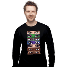 Load image into Gallery viewer, Daily_Deal_Shirts Long Sleeve Shirts, Unisex / Small / Black Guardian Eyes

