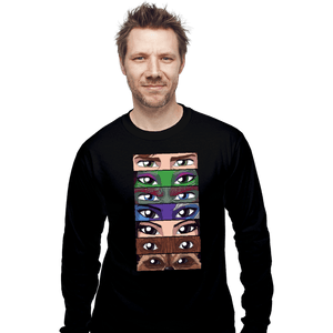 Daily_Deal_Shirts Long Sleeve Shirts, Unisex / Small / Black Guardian Eyes