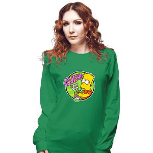 Shirts Long Sleeve Shirts, Unisex / Small / Irish Green Squishee