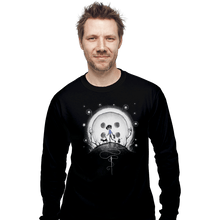 Load image into Gallery viewer, Shirts Long Sleeve Shirts, Unisex / Small / Black Behind The Door
