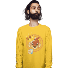 Load image into Gallery viewer, Shirts Long Sleeve Shirts, Unisex / Small / Gold Bad Fur Day
