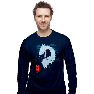 Secret_Shirts Long Sleeve Shirts, Unisex / Small / Navy Hime