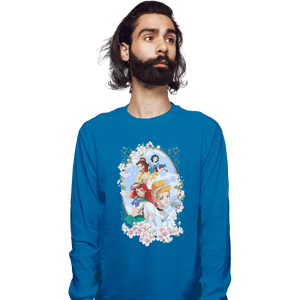 Shirts Long Sleeve Shirts, Unisex / Small / Sapphire Sailor Princesses