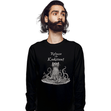 Load image into Gallery viewer, Shirts Long Sleeve Shirts, Unisex / Small / Black Release The Krakitten
