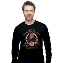 Load image into Gallery viewer, Shirts Long Sleeve Shirts, Unisex / Small / Black William Adama
