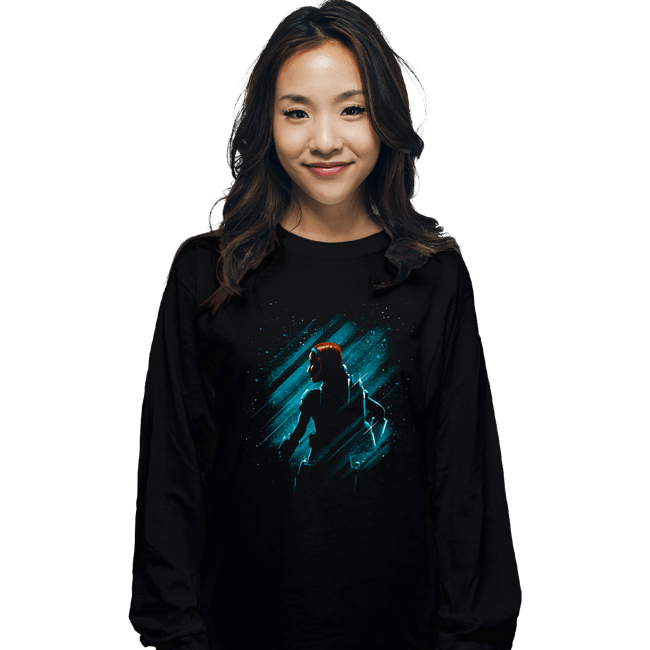 Daily_Deal_Shirts Long Sleeve Shirts, Unisex / Small / Black The Heiress