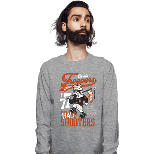 Daily_Deal_Shirts Long Sleeve Shirts, Unisex / Small / Sports Grey Troopers Academy