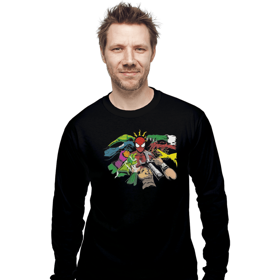Shirts Long Sleeve Shirts, Unisex / Small / Black Spider Yaga