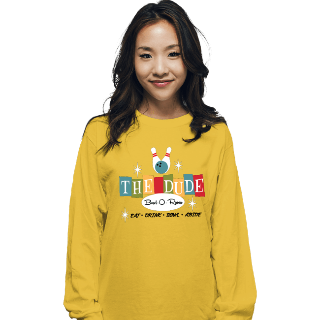 Shirts Long Sleeve Shirts, Unisex / Small / Gold The Dude