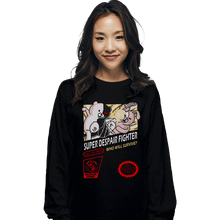 Load image into Gallery viewer, Secret_Shirts Long Sleeve Shirts, Unisex / Small / Black Super Despair Fighter
