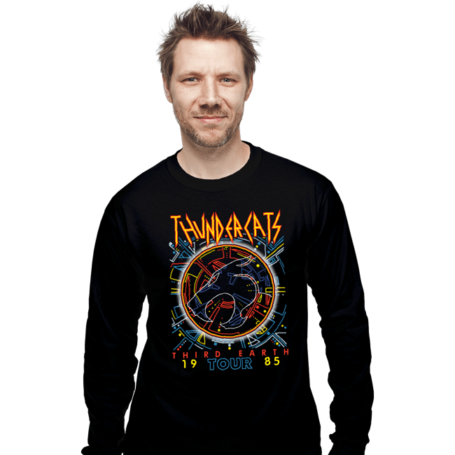 Secret_Shirts Long Sleeve Shirts, Unisex / Small / Black THIRD EARTH TOUR