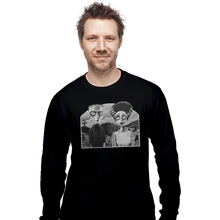 Load image into Gallery viewer, Shirts Long Sleeve Shirts, Unisex / Small / Black Corpse Bride Of Frankenstein

